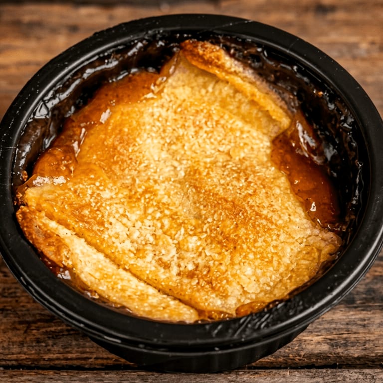 Indulge in Our Peach Cobbler
