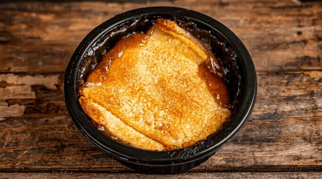 Peach Cobbler.