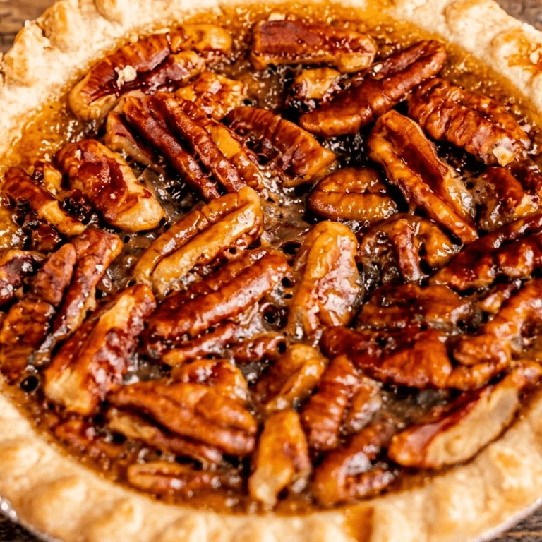 Indulge in our pecan pie