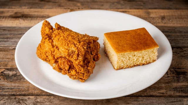 Thigh & Cornbread.