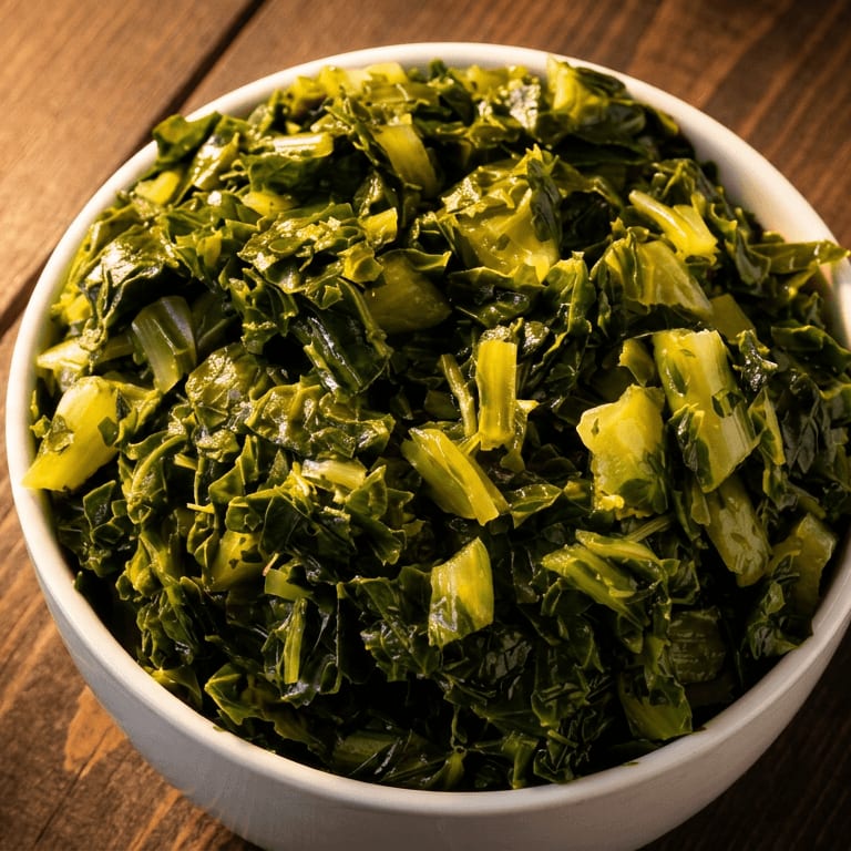 Delicious Collard Greens Await
