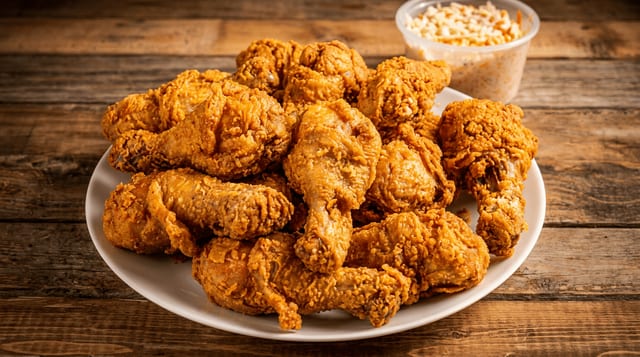15 Drumsticks + Large Side.